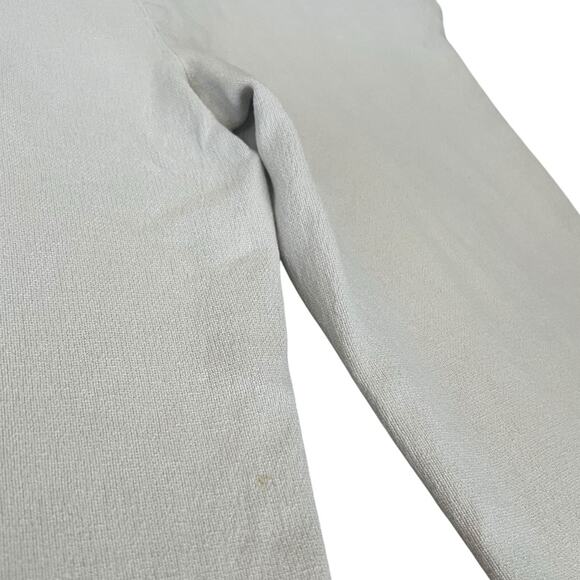 Gucci Women’s Vintage Midrise Silk Off White Cream Cropped Trousers Pants Small - Picture 9 of 12